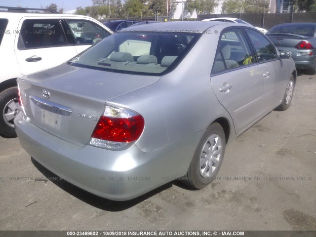 4T1BE32K96U732652 - 2006 TOYOTA CAMRY LE/XLE/SE Күміс фото 4