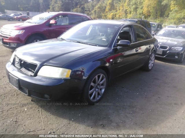 WAUCD64B44N058764 - 2004 AUDI A6 S-LINE QUATTRO BLACK photo 2