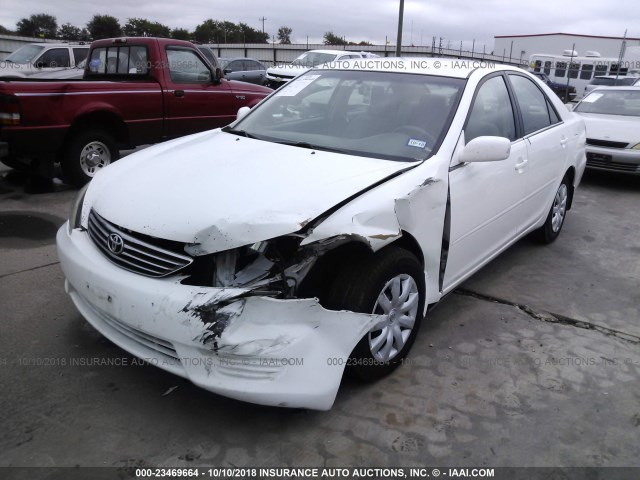 4T1BE32K35U409342 - 2005 TOYOTA CAMRY LE/XLE/SE WHITE photo 2