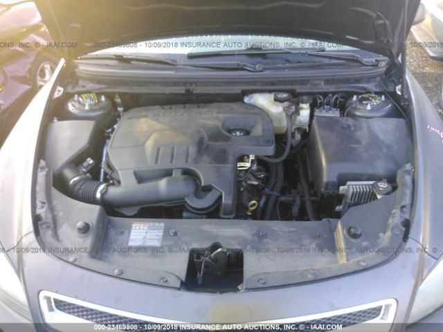 1G1ZB5E1XBF167006 - 2011 CHEVROLET MALIBU LS 灰色 照片 10