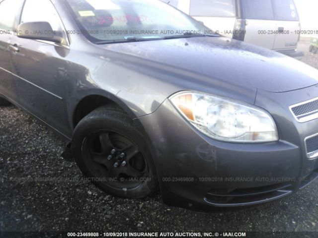 1G1ZB5E1XBF167006 - 2011 CHEVROLET MALIBU LS 灰色 照片 6