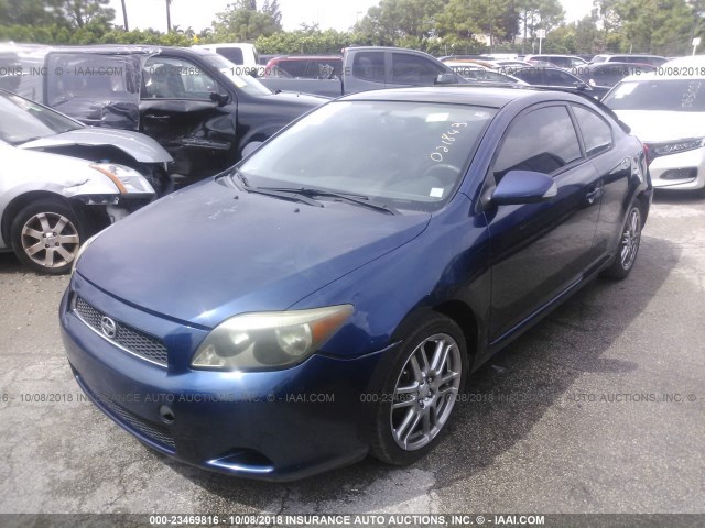 JTKDE167350021843 - 2005 TOYOTA SCION TC 蓝色 照片 2