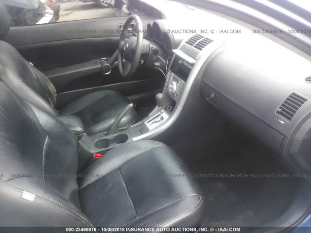 JTKDE167350021843 - 2005 TOYOTA SCION TC 蓝色 照片 5