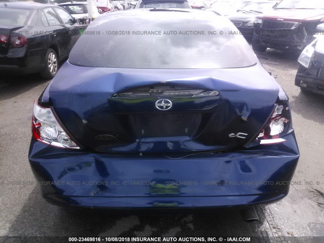 JTKDE167350021843 - 2005 TOYOTA SCION TC 蓝色 照片 6
