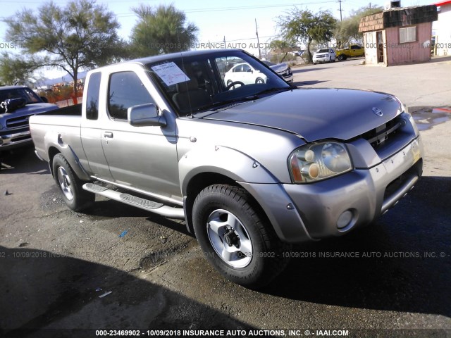 1N6ED26Y11C369742 - 2001 NISSAN FRONTIER KING CAB XE/KING CAB SE SILVER photo 1