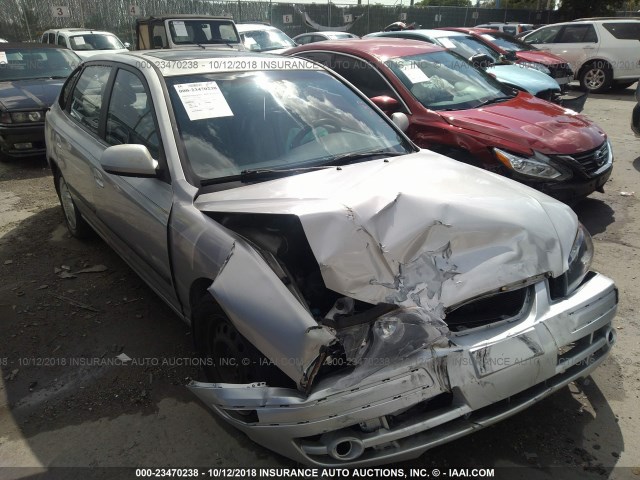 KMHDN56DX5U145388 - 2005 HYUNDAI ELANTRA GLS/GT SILVER photo 6