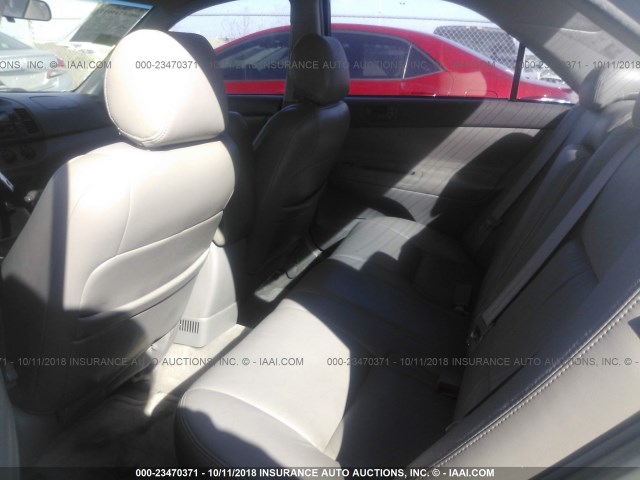 JTDBE32K830181721 - 2003 TOYOTA CAMRY LE/XLE SILVER photo 8