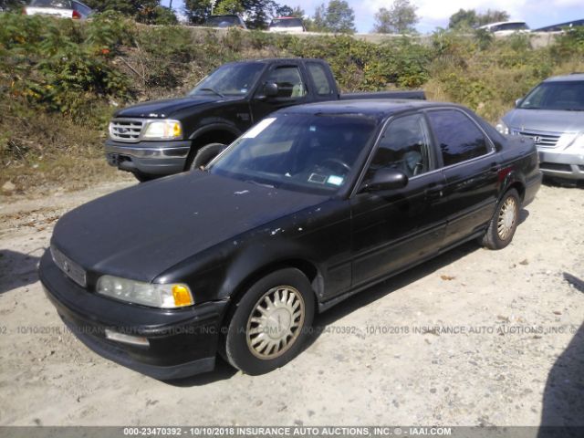 JH4KA7661RC015076 - 1994 ACURA LEGEND L BLACK photo 2