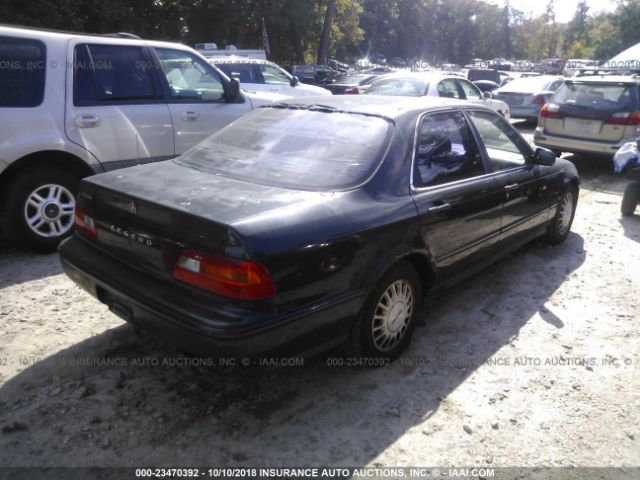 JH4KA7661RC015076 - 1994 ACURA LEGEND L BLACK photo 4