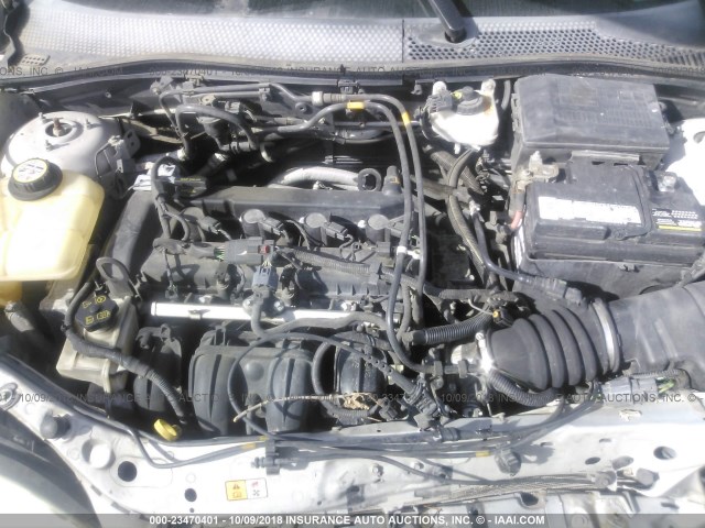 1FAFP34N77W187487 - 2007 FORD FOCUS ZX4/S/SE/SES 银色 照片 10
