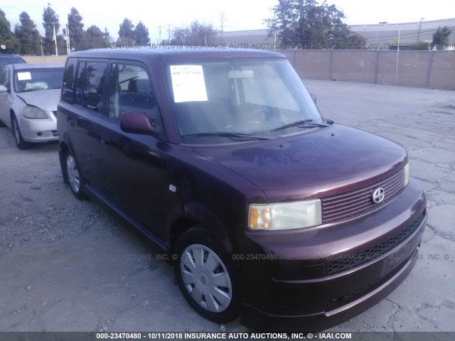 JTLKT324650191694 - 2005 TOYOTA SCION XB Granate foto 1