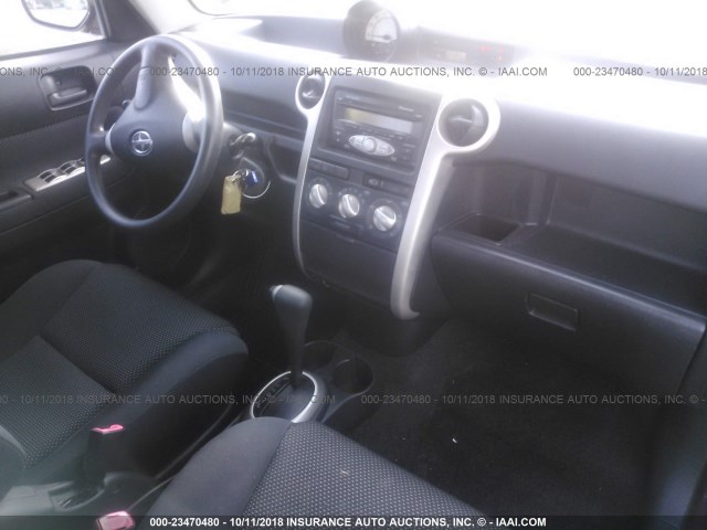 JTLKT324650191694 - 2005 TOYOTA SCION XB Granate foto 5