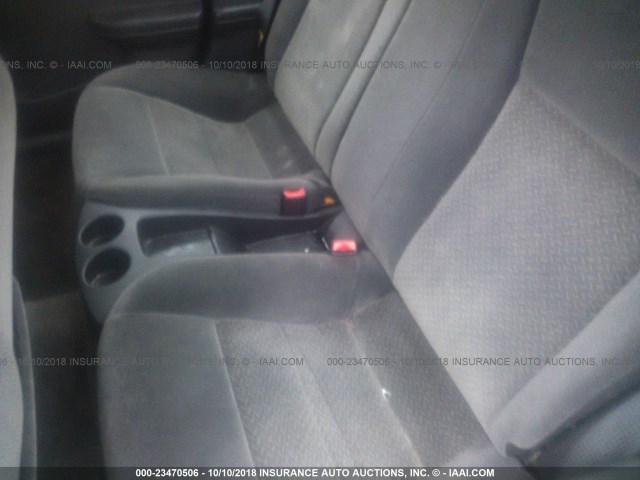 1G8AW15F16Z180626 - 2006 SATURN ION LEVEL 3 RED photo 8