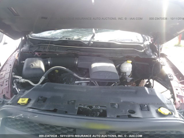 1C6RR6FG5DS570064 - 2013 RAM 1500 ST RED photo 10