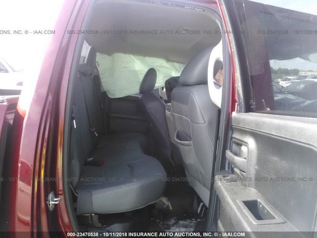 1C6RR6FG5DS570064 - 2013 RAM 1500 ST RED photo 8