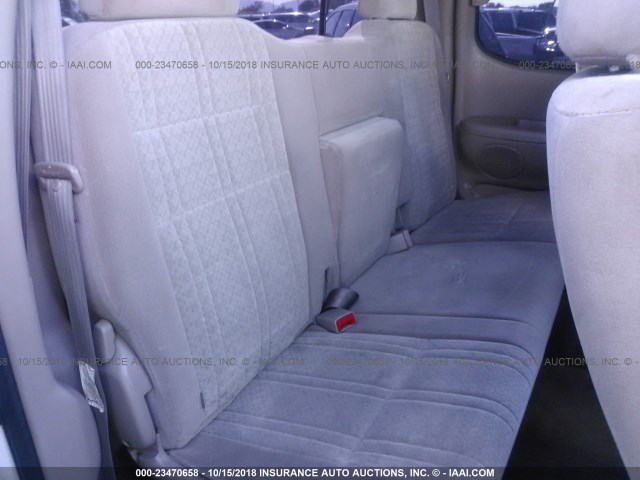 5TBRT34154S453304 - 2004 TOYOTA TUNDRA ACCESS CAB SR5 WHITE photo 8