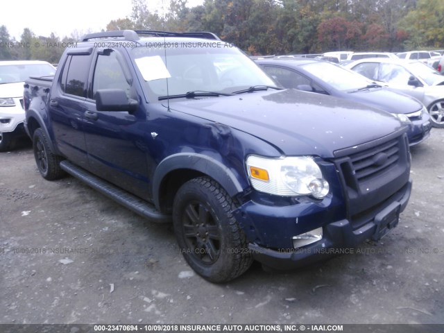 1FMEU51818UA44360 - 2008 FORD EXPLORER SPORT TR XLT BLUE photo 1