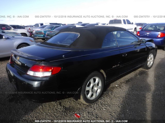 2T1FF28P51C519865 - 2001 TOYOTA CAMRY SOLARA SE/SLE შავი ფოტო 4