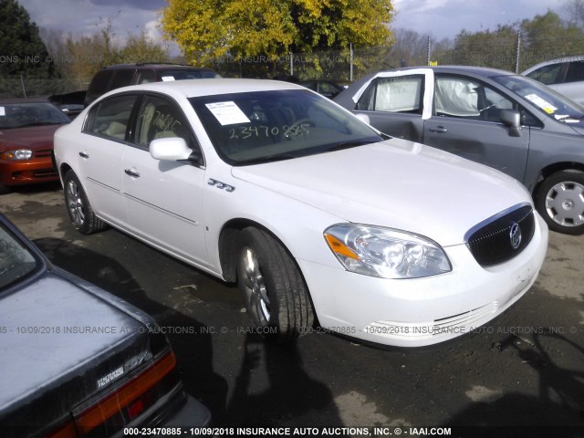 1G4HD57236U244878 - 2006 BUICK LUCERNE CXL WHITE photo 1