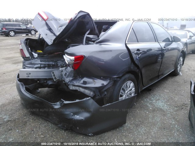 4T1BF1FK5EU366800 - 2014 TOYOTA CAMRY L/SE/LE/XLE Boz foto 4