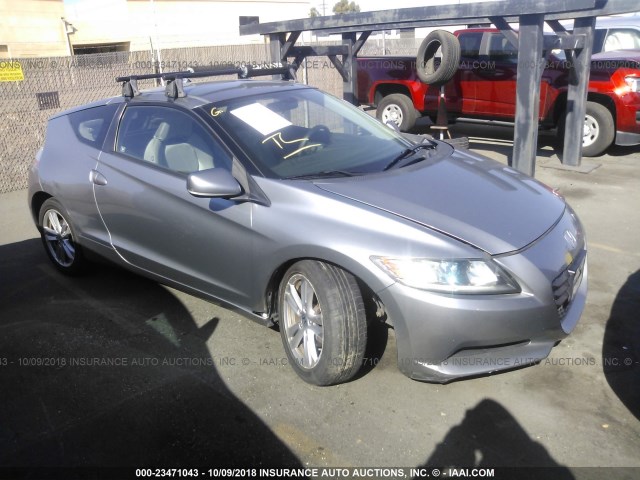 JHMZF1D43BS013064 - 2011 HONDA CR-Z SILVER photo 1