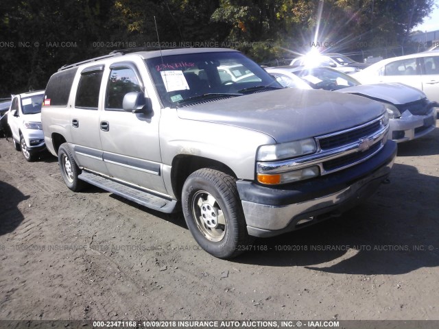 1GNFK16T61J302617 - 2001 CHEVROLET SUBURBAN K1500 TAN photo 1