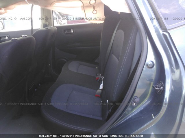 JN8AS5MT4DW517857 - 2013 NISSAN ROGUE S/SV 蓝色 照片 8