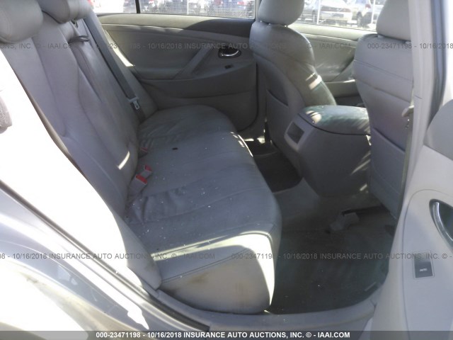 4T1BF3EK3BU133314 - 2011 TOYOTA CAMRY SE/LE/XLE SILVER photo 8