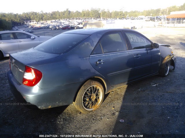 4T1BE32K53U237277 - 2003 TOYOTA CAMRY LE/XLE/SE 蓝色 照片 4