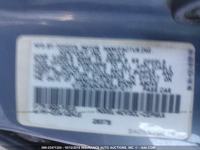 4T1BE32K53U237277 - 2003 TOYOTA CAMRY LE/XLE/SE 蓝色 照片 9