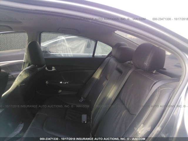 2HGFB2F9XEH503383 - 2014 HONDA CIVIC EXL 灰色 照片 8