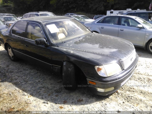 JT8BH28F8W0137670 - 1998 LEXUS LS 400 BLACK photo 1