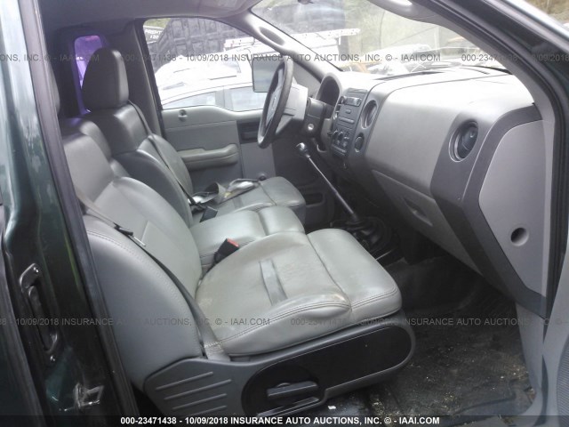 1FTRF12297KC20228 - 2007 FORD F150 GRAY photo 8