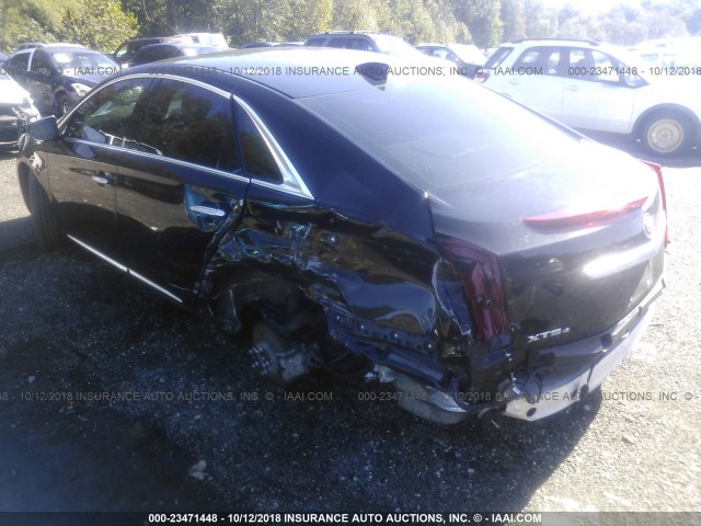 2G61N5S35F9249843 - 2015 CADILLAC XTS LUXURY COLLECTION BLACK photo 3