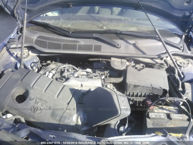 4T1BF3EK5BU671030 - 2011 TOYOTA CAMRY SE/LE/XLE 蓝色 照片 10
