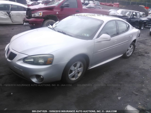 2G2WP552X61281920 - 2006 PONTIAC GRAND PRIX 银色 照片 2
