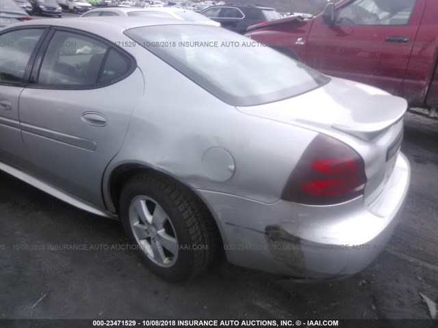 2G2WP552X61281920 - 2006 PONTIAC GRAND PRIX 银色 照片 6