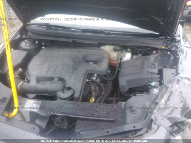 1G1ZB5E00CF317455 - 2012 CHEVROLET MALIBU LS 金色 照片 10