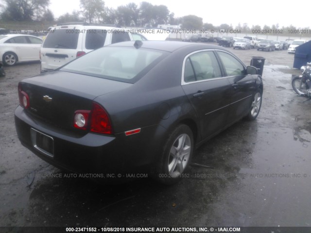 1G1ZB5E00CF317455 - 2012 CHEVROLET MALIBU LS 金色 照片 4