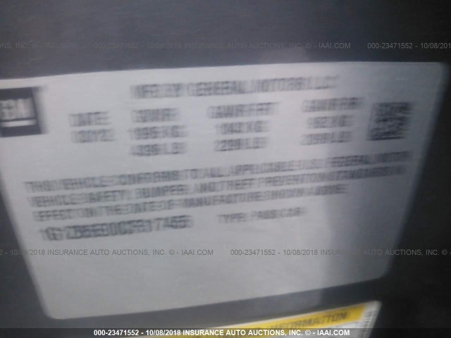 1G1ZB5E00CF317455 - 2012 CHEVROLET MALIBU LS 金色 照片 9