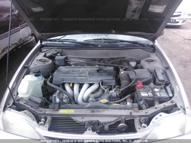 2T1BR12E4YC351072 - 2000 TOYOTA COROLLA VE/CE/LE 棕色 照片 10