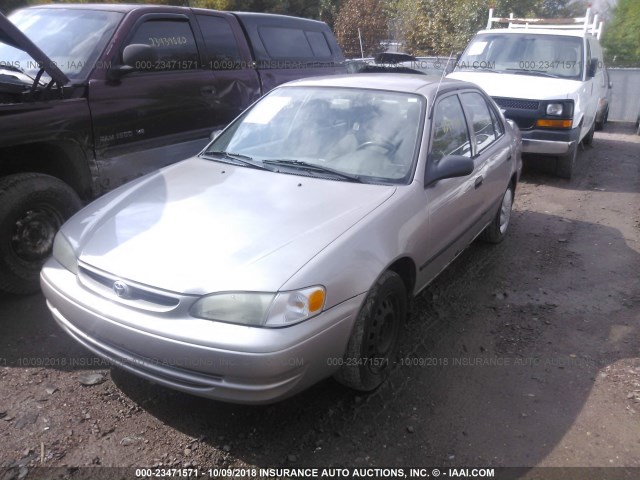 2T1BR12E4YC351072 - 2000 TOYOTA COROLLA VE/CE/LE 棕色 照片 2