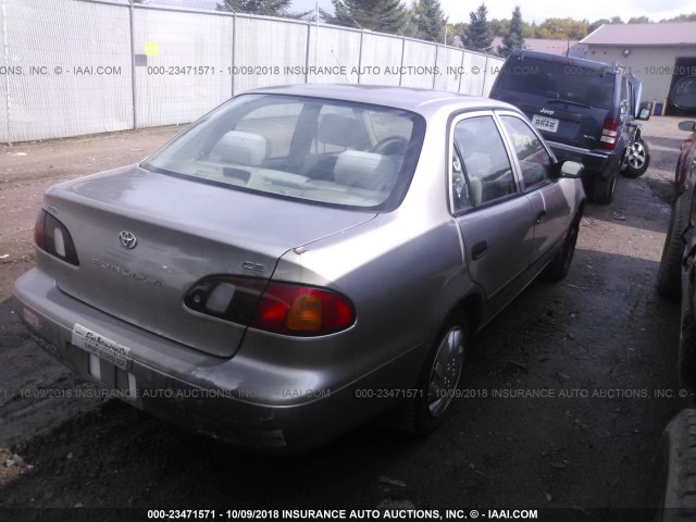 2T1BR12E4YC351072 - 2000 TOYOTA COROLLA VE/CE/LE 棕色 照片 4