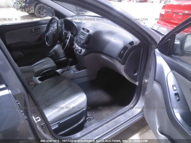 KMHDU46D79U669911 - 2009 HYUNDAI ELANTRA GLS/SE SILVER photo 5