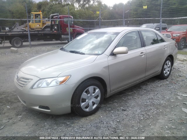 4T1BE46K47U623971 - 2007 TOYOTA CAMRY CE/LE/XLE/SE GOLD photo 2