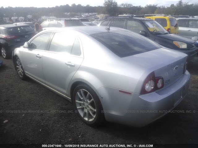 1G1ZK57B29F212245 - 2009 CHEVROLET MALIBU LTZ 银色 照片 3