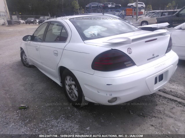 1G2NF52E84M596746 - 2004 PONTIAC GRAND AM SE1 WHITE photo 3