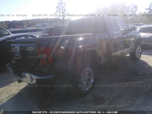 1GTV2VEC1EZ149097 - 2014 GMC SIERRA K1500 SLT GRAY photo 4