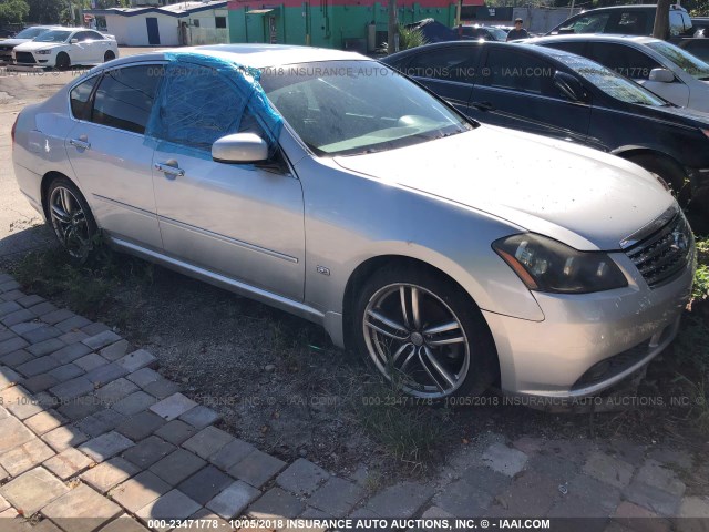 JNKAY01EX6M114434 - 2006 INFINITI M35 SPORT SILVER photo 1