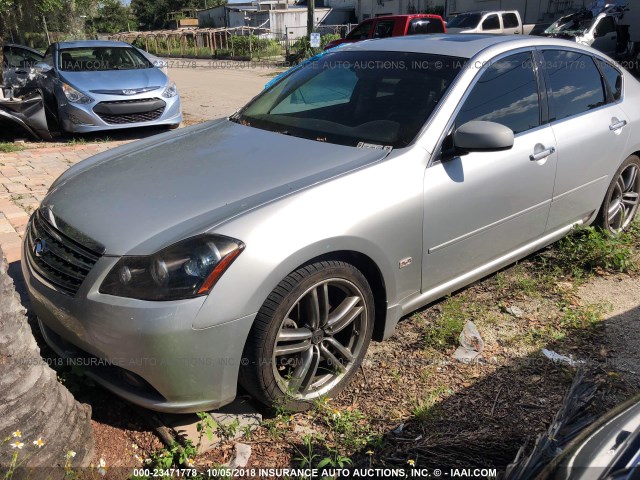 JNKAY01EX6M114434 - 2006 INFINITI M35 SPORT SILVER photo 2